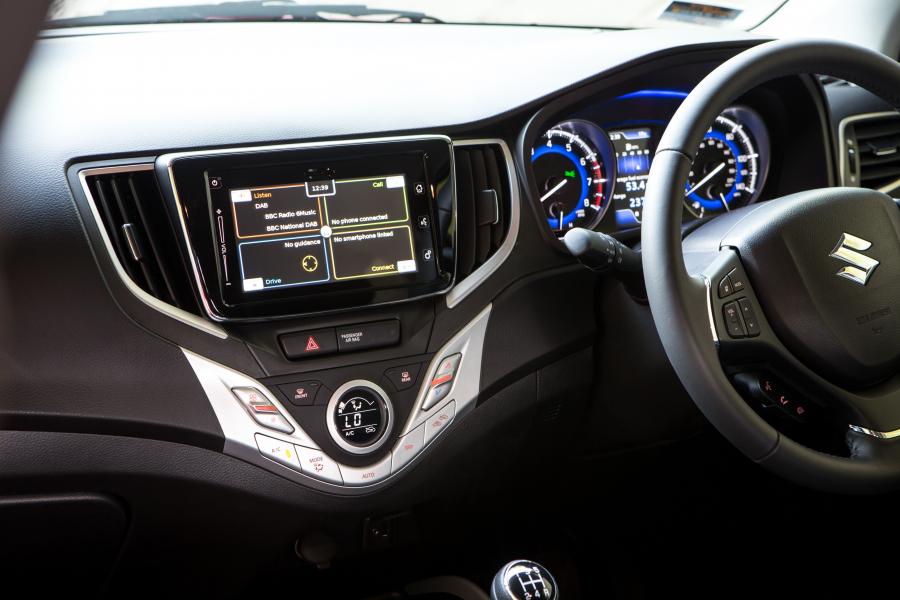 Детали интерьера Suzuki Baleno 2016 года  (UK) (фото 55 из 88)